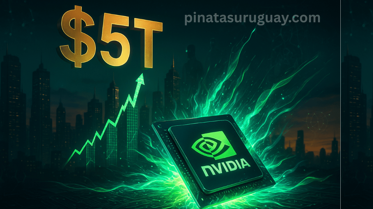 Nvidia Set to Become First $5 Trillion Firm as AI Rally Extends
