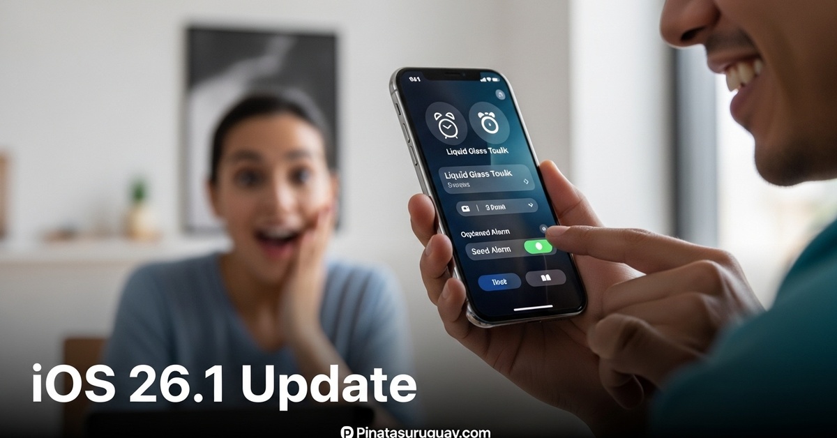 From Liquid Glass tweaks to better alarms, these are the five biggest iOS 26.1 features
