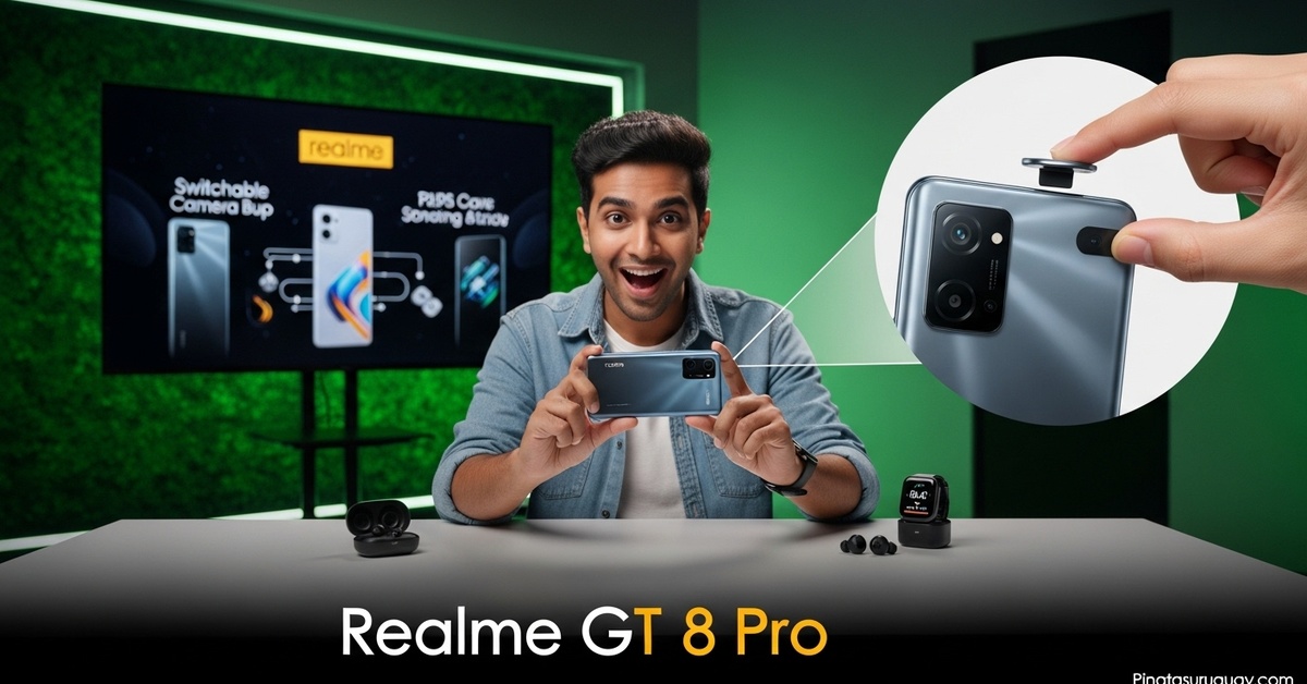 Realme GT 8 Pro set to launch in India with industry-first switchable camera bump and eco-friendly materials