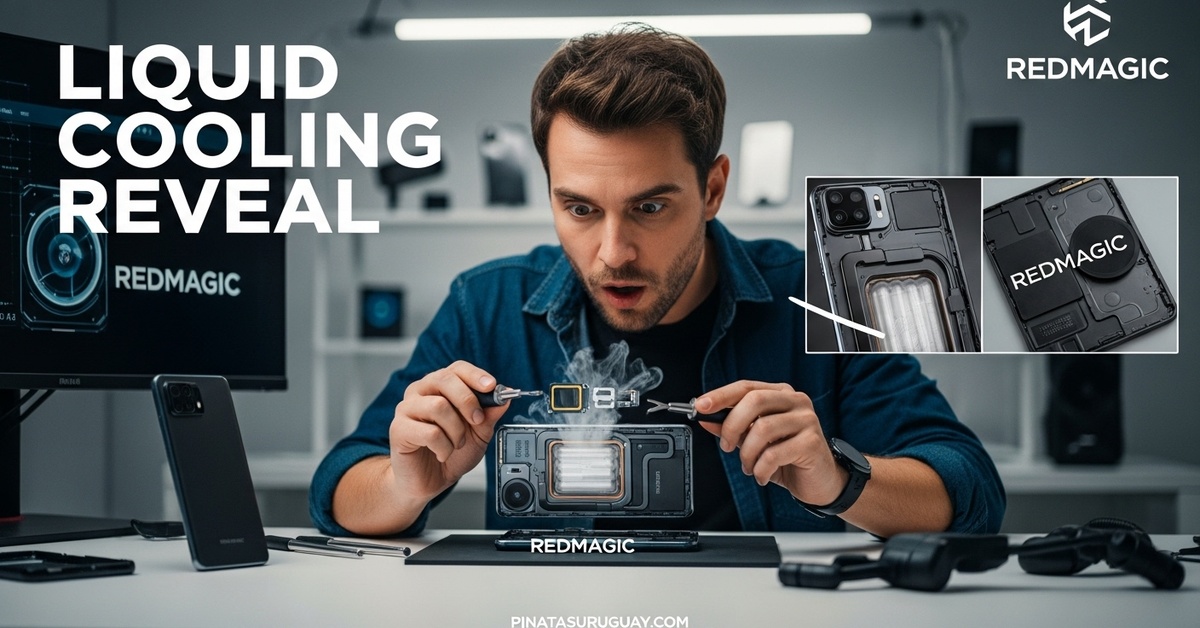 Teardown Reveals the REDMAGIC 11 Pro’s Liquid Cooling